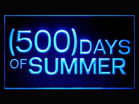 500 Summer Days LED Neon Sign